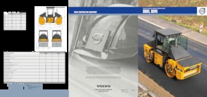 Rodillos vibrantes tándem Volvo DD85