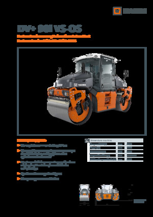 Rodillos vibrantes tándem Hamm DV+ 90i VS-OS