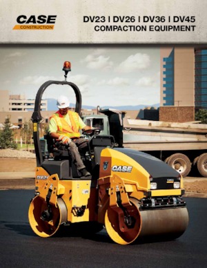 Rodillos vibrantes tándem Case DV45