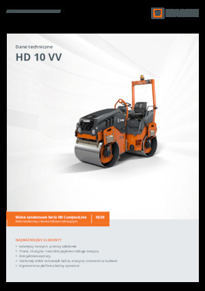 Rodillos vibrantes tándem Hamm HD 10 VV