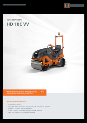 Rodillos vibrantes tándem Hamm HD 10C VV