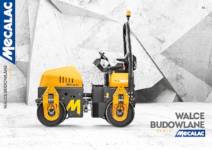 Rodillos vibrantes tándem Mecalac TV900