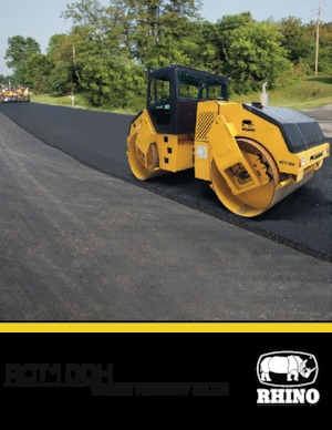 Rodillos vibrantes tándem RHINO RCT100H