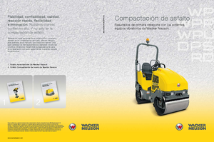 Rodillos vibrantes tándem Wacker RD 16-90