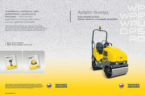 Rodillos vibrantes tándem Wacker RD 27-120