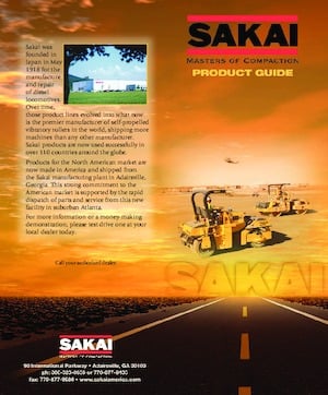 Rodillos vibrantes tándem Sakai SW770HF