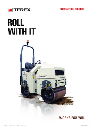 Rodillos vibrantes tándem Terex TV 900