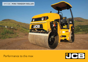 Rodillos vibrantes tándem JCB VMT330