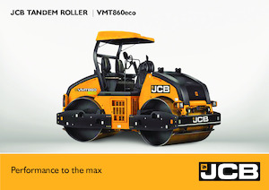 Rodillos vibrantes tándem JCB VMT860