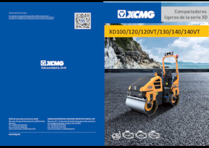 Rodillos vibrantes tándem XCMG XD120