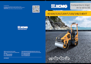 Rodillos vibrantes tándem XCMG XD120