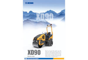 Rodillos vibrantes tándem XCMG XD90