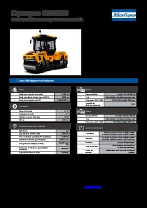 Rodillos vibrantes tándem Dynapac CC 2300