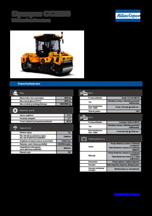 Rodillos vibrantes tándem Dynapac CC 3300