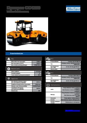 Rodillos vibrantes tándem Dynapac CC 4200