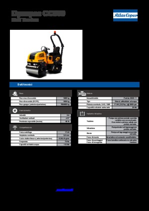 Rodillos vibrantes tándem Dynapac CC 900