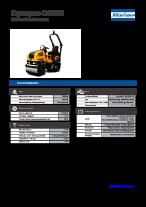 Rodillos vibrantes tándem Dynapac CC 900