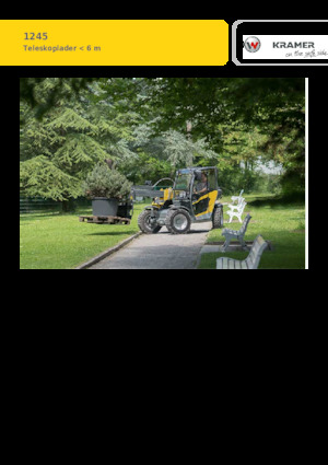 Manipuladoras telescópicas Kramer 1245