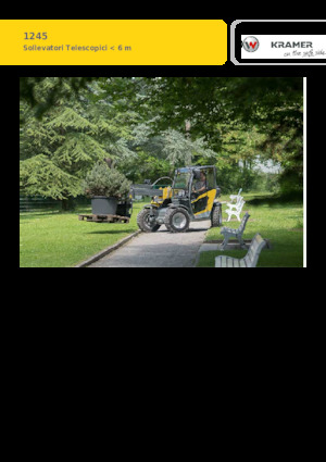 Manipuladoras telescópicas Kramer 1245