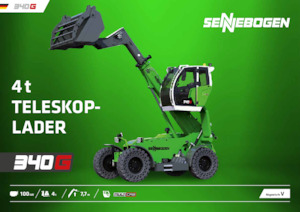 Manipuladoras telescópicas Sennebogen 340 G 