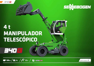 Manipuladoras telescópicas Sennebogen 340 G 