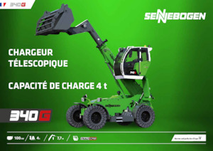 Manipuladoras telescópicas Sennebogen 340 G 