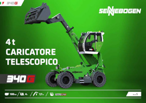 Manipuladoras telescópicas Sennebogen 340 G 