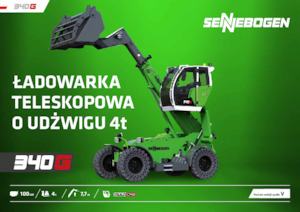 Manipuladoras telescópicas Sennebogen 340 G 