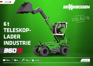 Manipuladoras telescópicas Sennebogen 360 G 