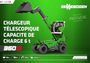 Manipuladoras telescópicas Sennebogen 360 G 