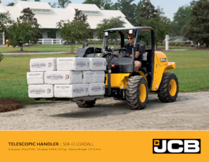 Manipuladoras telescópicas JCB 504-13 
