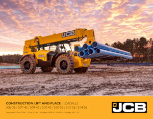 Manipuladoras telescópicas JCB 506-36