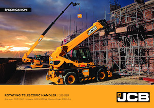 Manipuladoras telescópicas con vehículo superpuesto JCB 512-83R