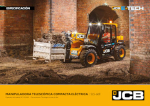 Manipuladoras telescópicas eléctricas JCB 525-60E Hi-Viz 