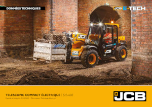 Manipuladoras telescópicas eléctricas JCB 525-60E Hi-Viz 