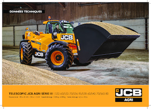 Mini cargador frontal JCB 536-95 AGRI