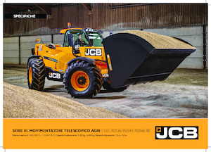 Mini cargador frontal JCB 536-95 AGRI