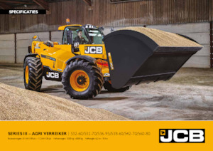 Mini cargador frontal JCB 536-95 AGRI