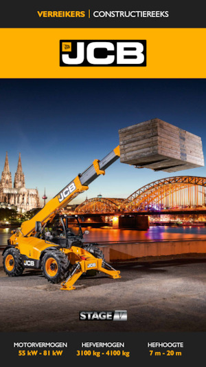 Manipuladoras telescópicas JCB 540-180 Hi-Viz 