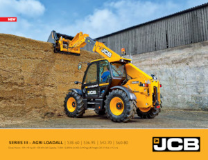 Mini cargador frontal JCB 536-95 AGRI