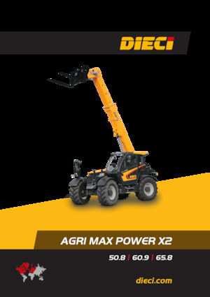 Manipuladoras telescópicas Dieci Agri Max 50.8 Power X2