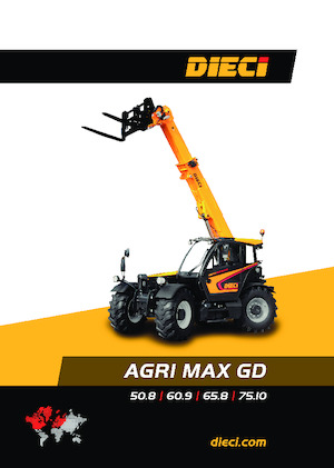 Manipuladoras telescópicas Dieci Agri Max 75.10 GD