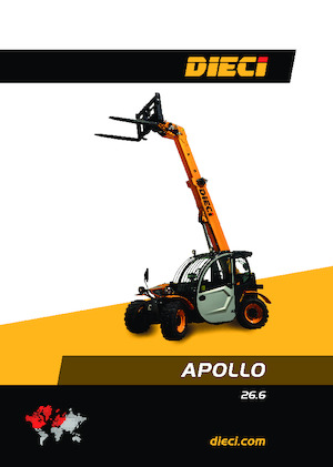 Manipuladoras telescópicas Dieci Apollo 26.6