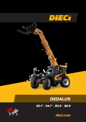 Manipuladoras telescópicas Dieci Dedalus 30.7 GD