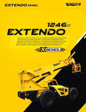 Manipuladoras telescópicas Pettibone Extendo 1246X