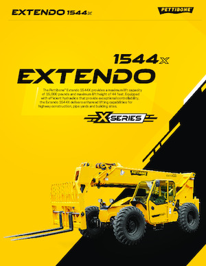 Manipuladoras telescópicas Pettibone Extendo 1544X