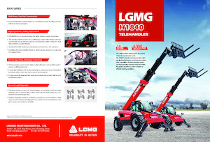 Manipuladoras telescópicas LGMG  H1840