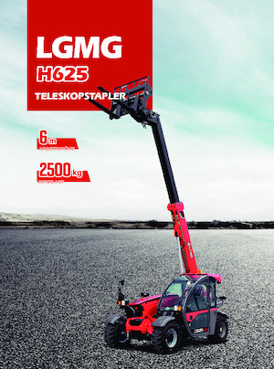 Manipuladoras telescópicas LGMG  H625