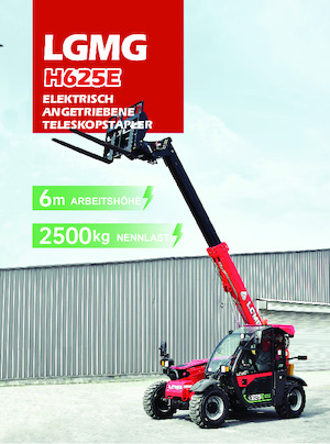 Manipuladoras telescópicas eléctricas LGMG  H625E