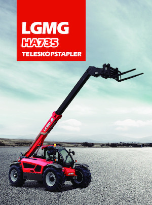 Manipuladoras telescópicas LGMG  HA735